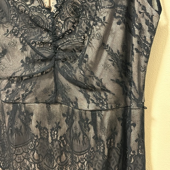 Lane Bryant Black Lace Overlay Dress - Picture 4 of 6